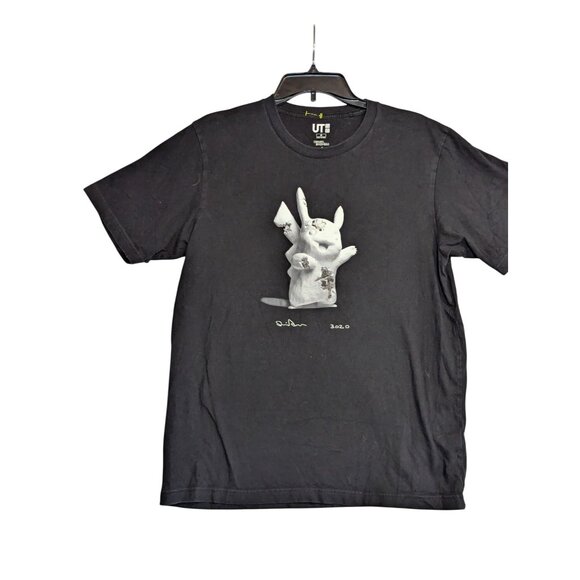 Daniel Arsham X Uniqlo UT 2020 Pikachu T-Shirt Size M - Picture 1 of 6